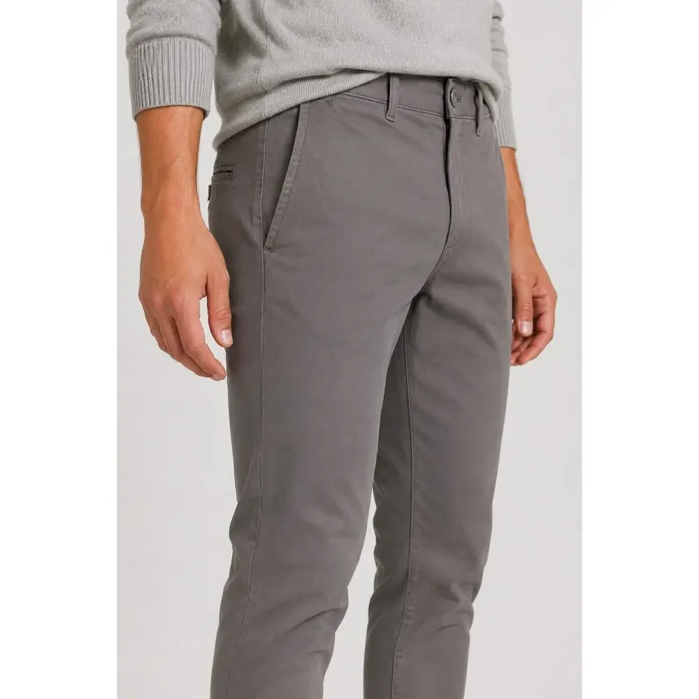 J Crew Mens 250 Skinny Fit Pant Stretch Chino Pants Size 29 x 32 Grey New